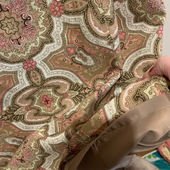 Paisley Sleeveless Dress NWOT 16P - Picture 5 of 6